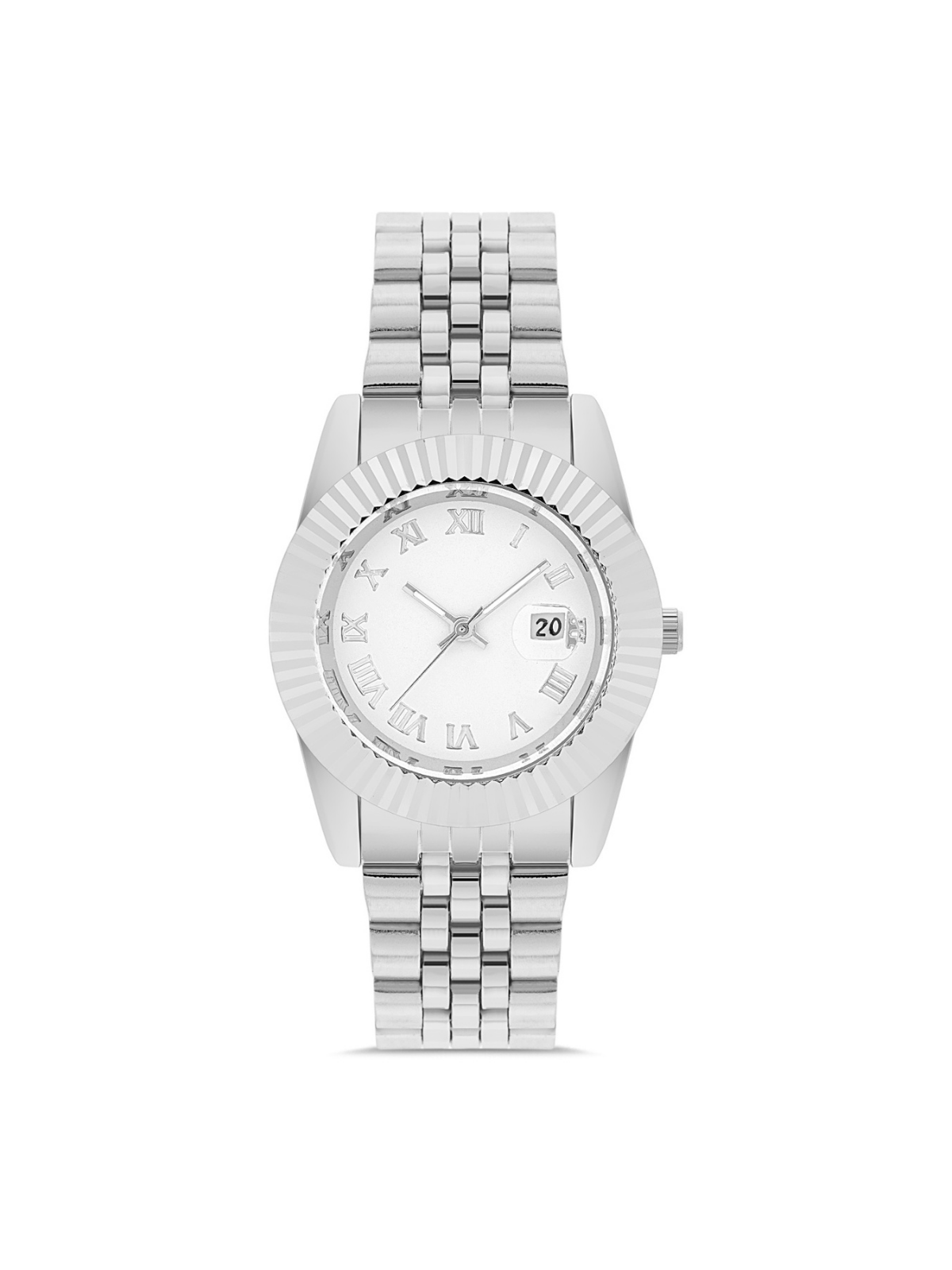 7656458800223 Kadın Çelik Kol Saati - Görsel 1