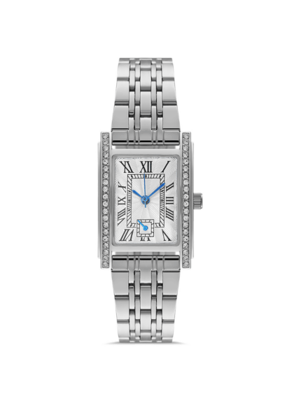 Taşlı Çelik Kadın Minimal Kol Saati