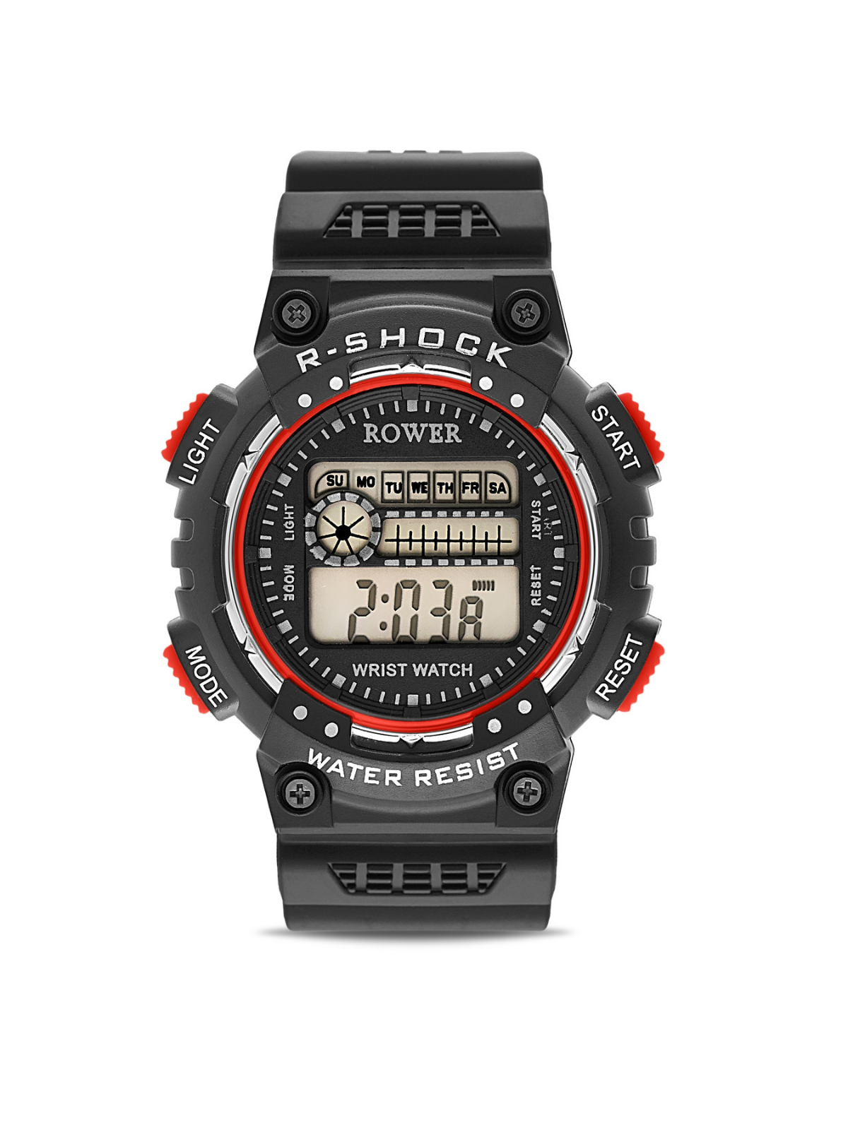 7656458804818 Genç - Çocuk Dijital Silikon Kol Saati - Görsel 1