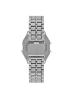 Unisex Gümüş Retro Digital Kol Saati - Görsel 3